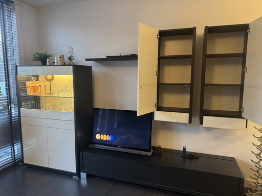 Hulsta Now! No12 Wall Unit/TV Furniture. Anthracite /White