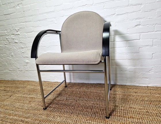 Image 1 of 4x Arco BK dining chairs