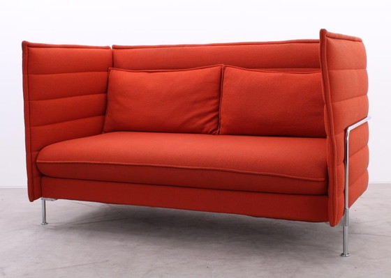 Image 1 of Vitra Alcove Bench Orange