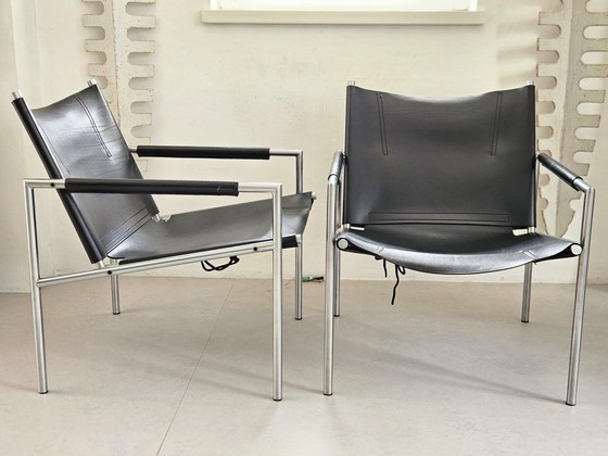 Image 1 of 2x Martin Visser Spectrum SZ02 armchair