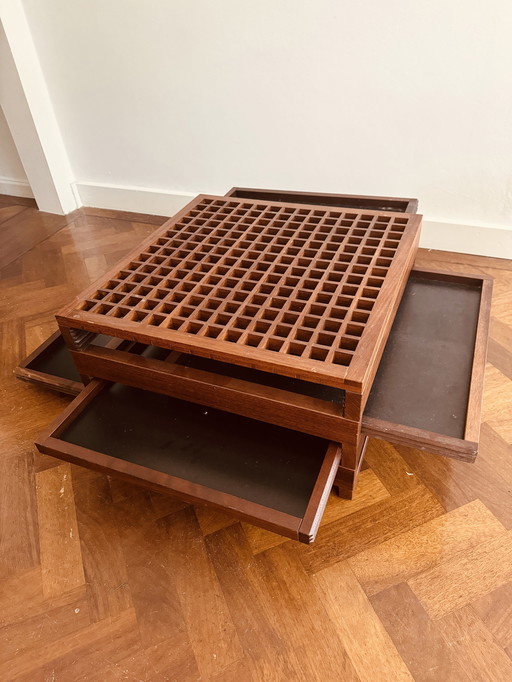 Bernard Vuarnesson Tetra Coffee Table For Bellato