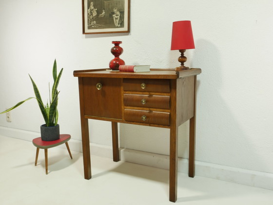 Image 1 of Antique side table / side cabinet small, 20s, Germany