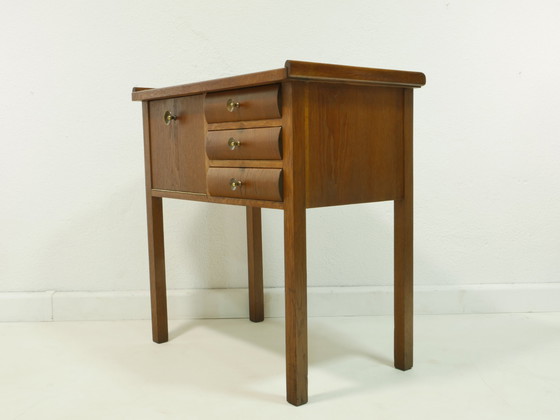 Image 1 of Antique side table / side cabinet small, 20s, Germany