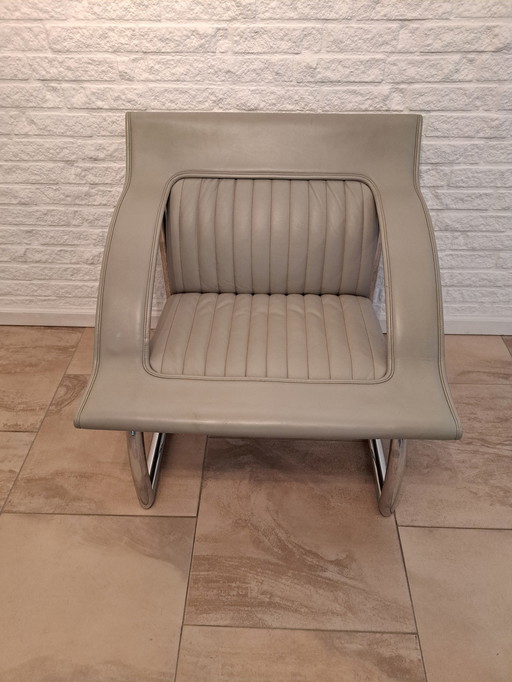 De Sede Ds 127 Lounge Chair Gray Leather