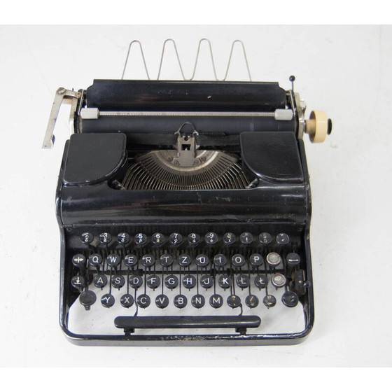 Image 1 of Vintage typewriter Olympia Progress, Germany 1930s
