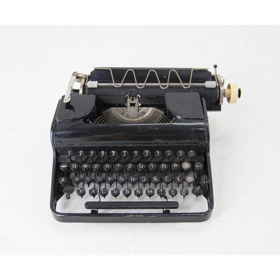 Image 1 of Vintage typewriter Olympia Progress, Germany 1930s