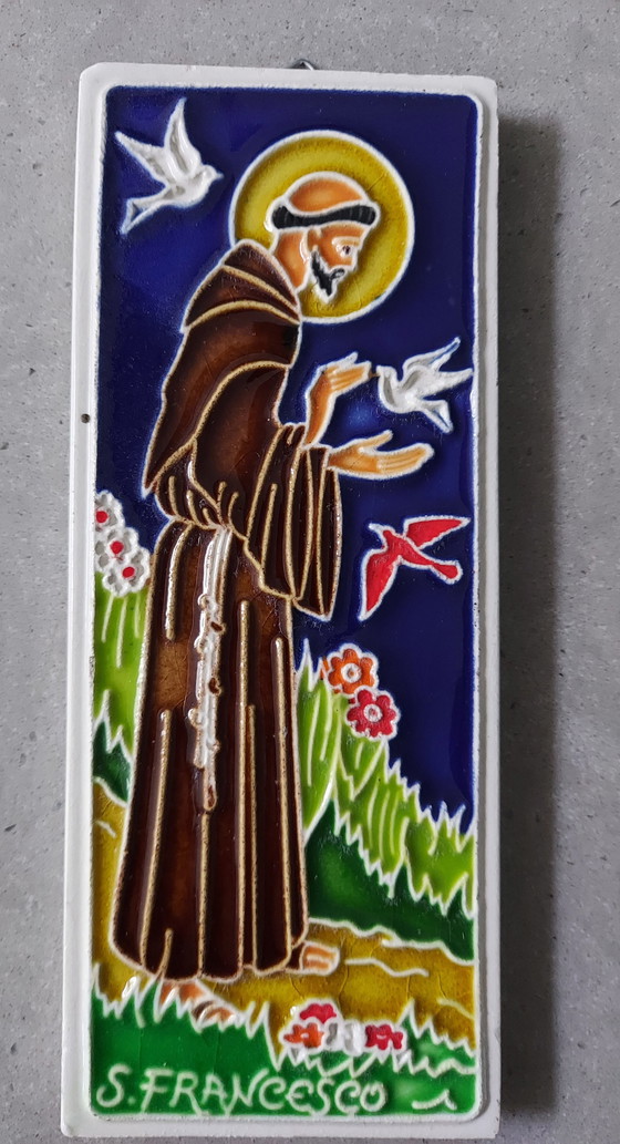 Image 1 of Saint Francis Statue By Creazioni Luciano Italy