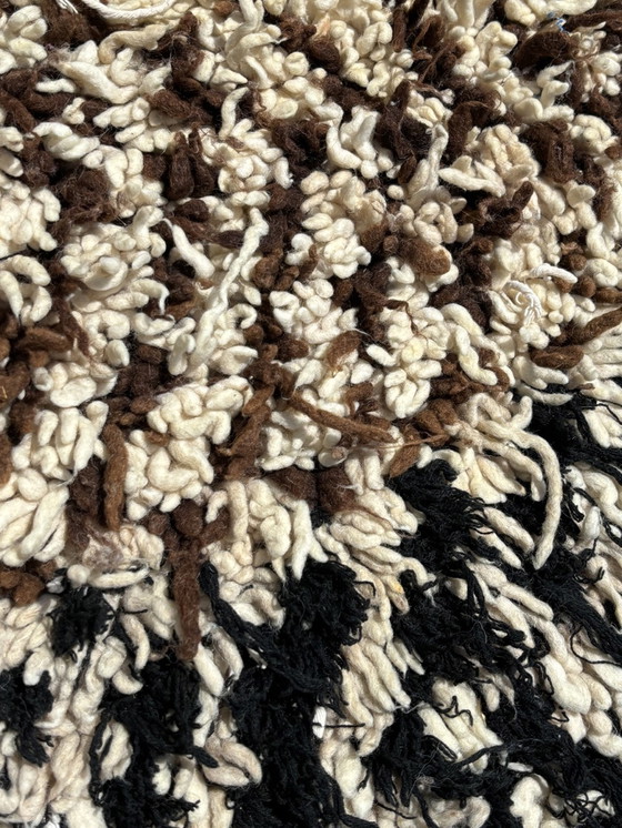 Image 1 of Boho Chic Moroccan Wool Rug