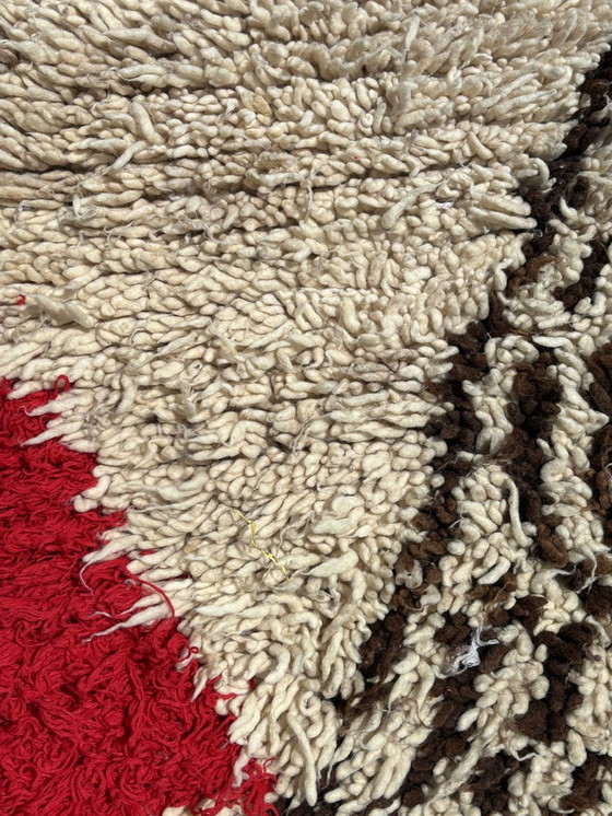 Image 1 of Boho Chic Moroccan Wool Rug