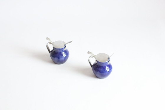 Image 1 of Rorstrand Mustard Pots, Sweden 1970S