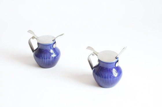 Image 1 of Rorstrand Mustard Pots, Sweden 1970S