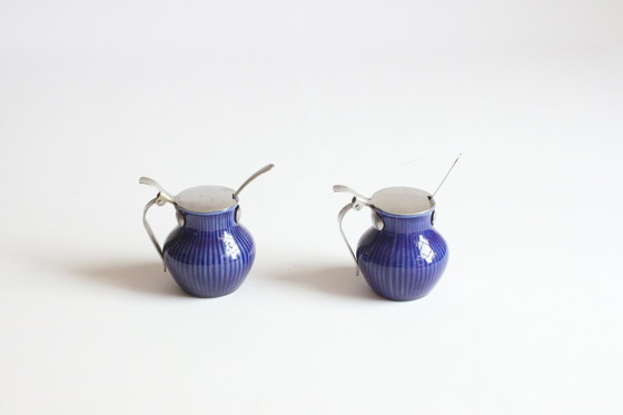 Image 1 of Rorstrand Mustard Pots, Sweden 1970S