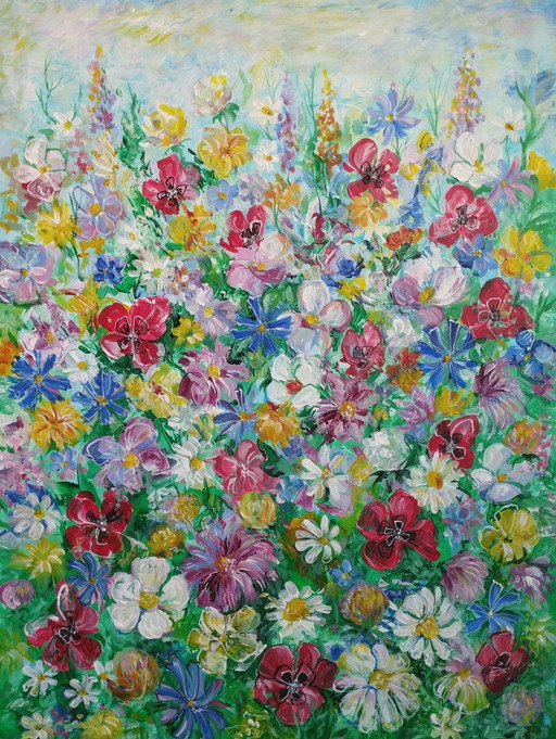 Natia Antadze - Field of flowers