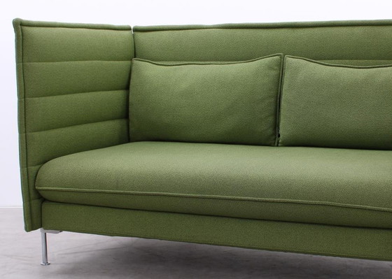 Image 1 of Vitra Alcove Bench Green