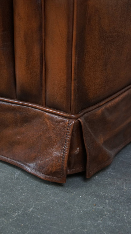 Image 1 of Beef Leather Castle Bench