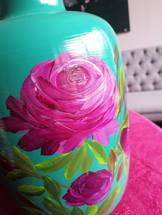 Image 1 of Hand-painted Vase