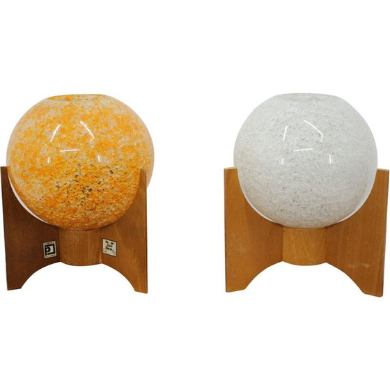 Image 1 of Coppia di lampade da tavolo dal design vintage 