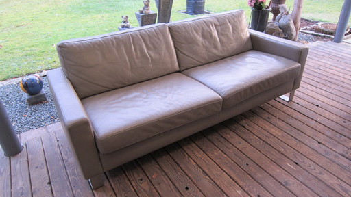 Leather Sofa From German Design Brand "Ewald Schillig". Top Quality!