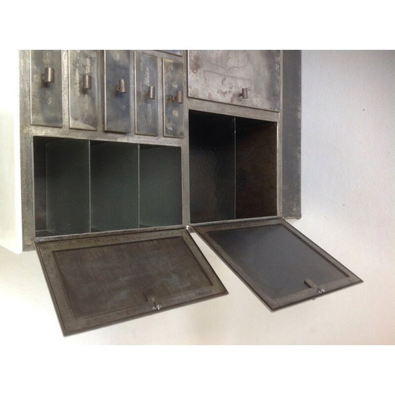 Image 1 of Vintage iron chest of drawers, 1930