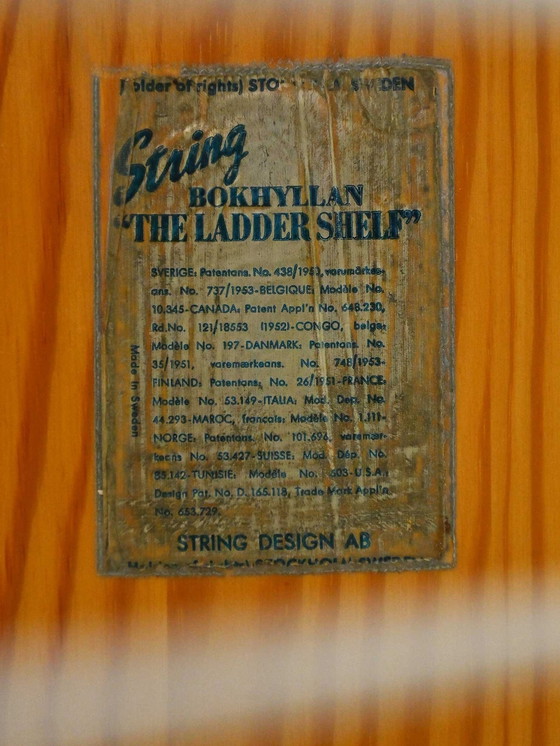 Image 1 of Mensole vintage con struttura in metallo