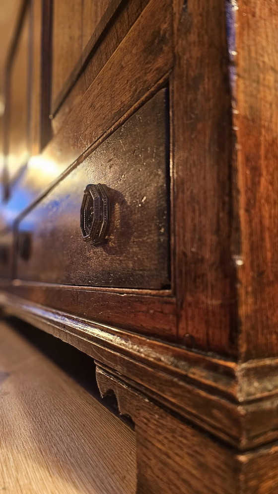 Image 1 of 18Th Century Oak English Chest