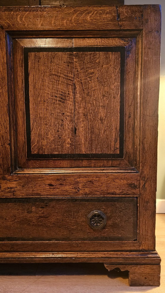 Image 1 of 18Th Century Oak English Chest