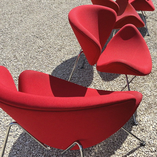 4x Artifort Orange Slice armchair Pierre Paulin