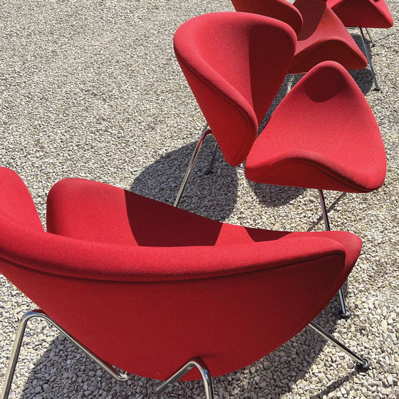 Image 1 of 4x Artifort Orange Slice armchair Pierre Paulin