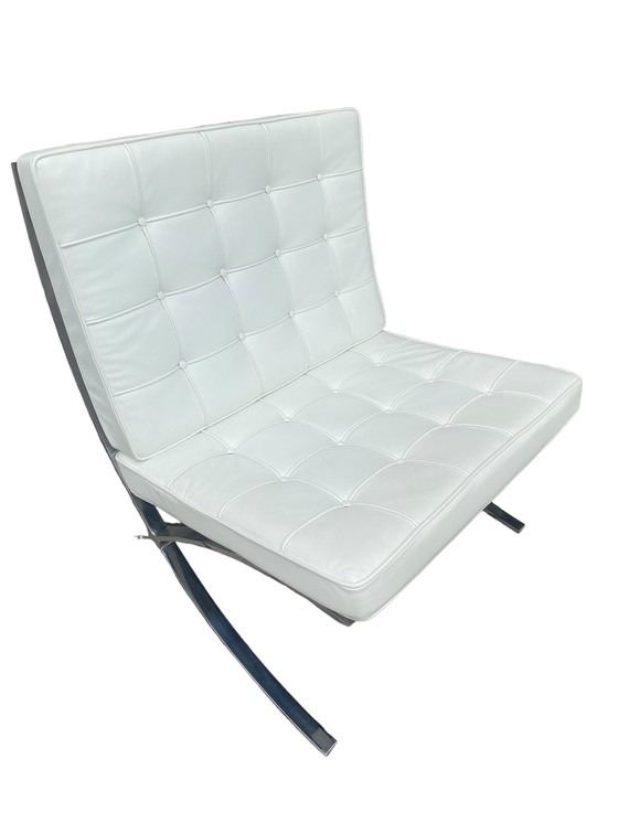 Image 1 of Barcelona Chair & Ottoman, Mies Van Der Rohe For Knoll