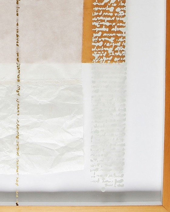 Image 1 of Dil + Suret I - Collage di tecniche miste di Murat Morova