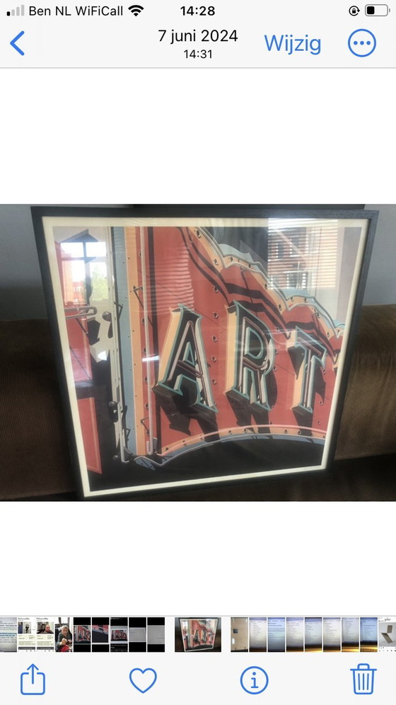 Image 1 of Robert Cottingham Art ( 1972)