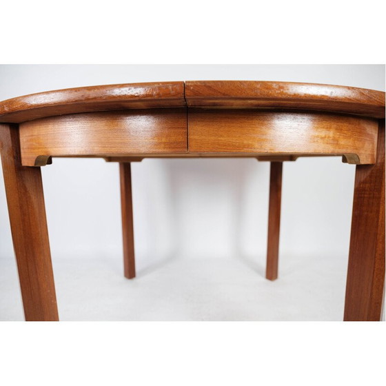 Image 1 of Vintage teak table with extension, Denmark 1960