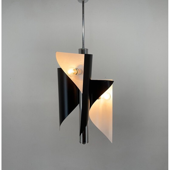 Image 1 of Vintage Italian asymetrical space age chandelier, 1970s