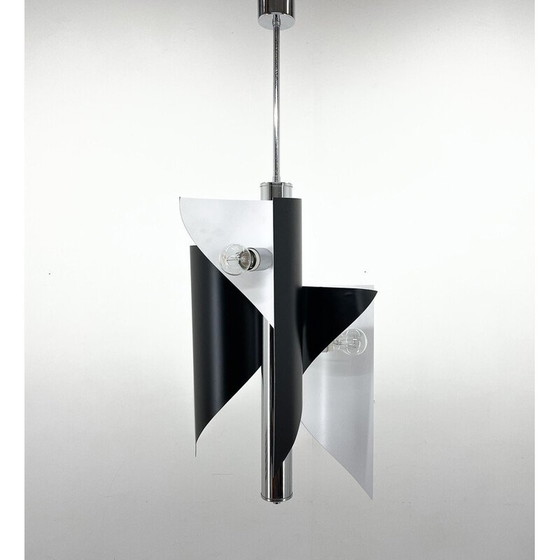 Image 1 of Vintage Italian asymetrical space age chandelier, 1970s
