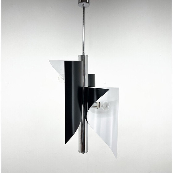 Image 1 of Vintage Italian asymetrical space age chandelier, 1970s