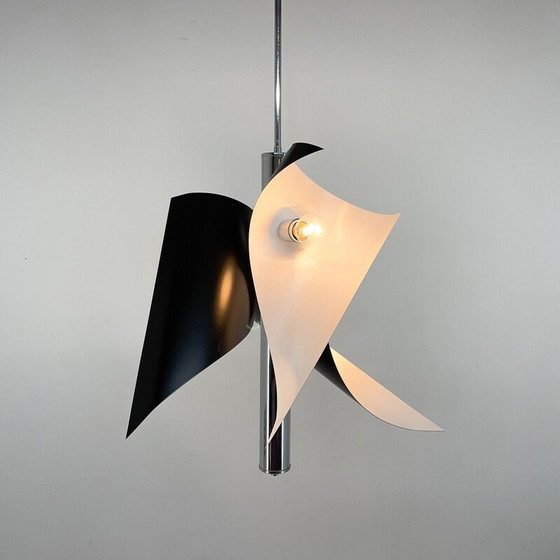 Image 1 of Vintage Italian asymetrical space age chandelier, 1970s