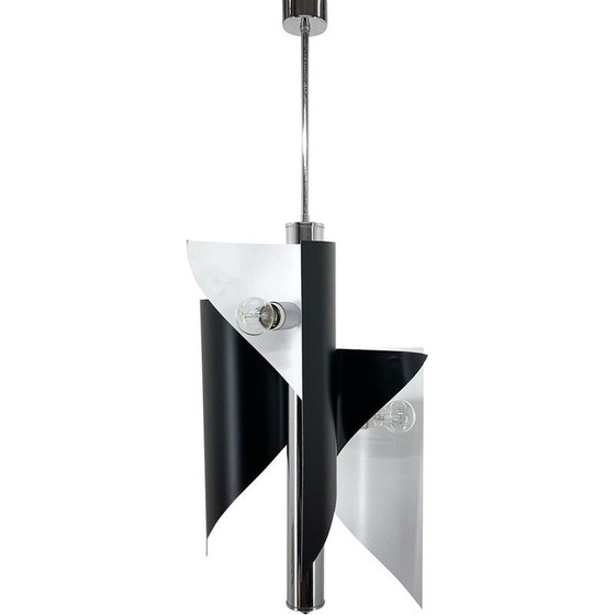 Image 1 of Vintage Italian asymetrical space age chandelier, 1970s