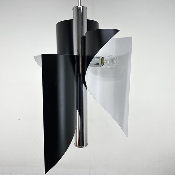 Image 1 of Vintage Italian asymetrical space age chandelier, 1970s