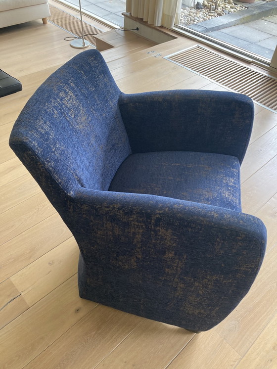 Image 1 of 2x Leolux armchairs