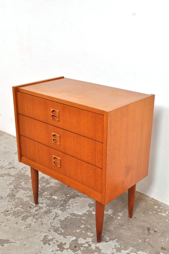 Image 1 of Danish chest of drawers teak