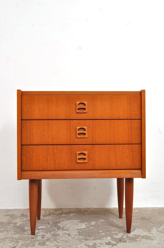 Image 1 of Danish chest of drawers teak