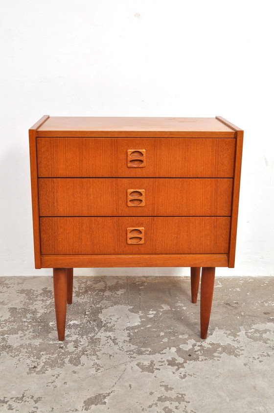 Image 1 of Danish chest of drawers teak