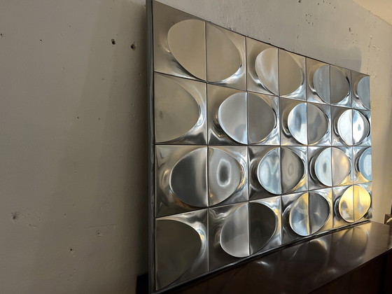 Image 1 of 70's Stainless Steel Panel