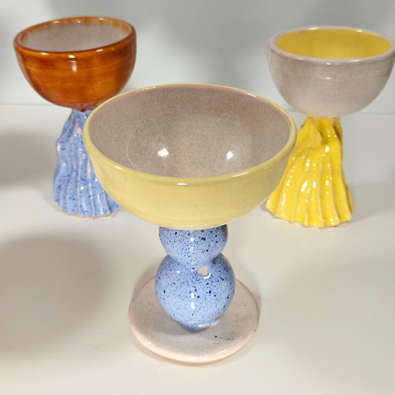 Image 1 of Set Of 5 Fest X Phoney Cups - Unique Hand-Sculpted Designs