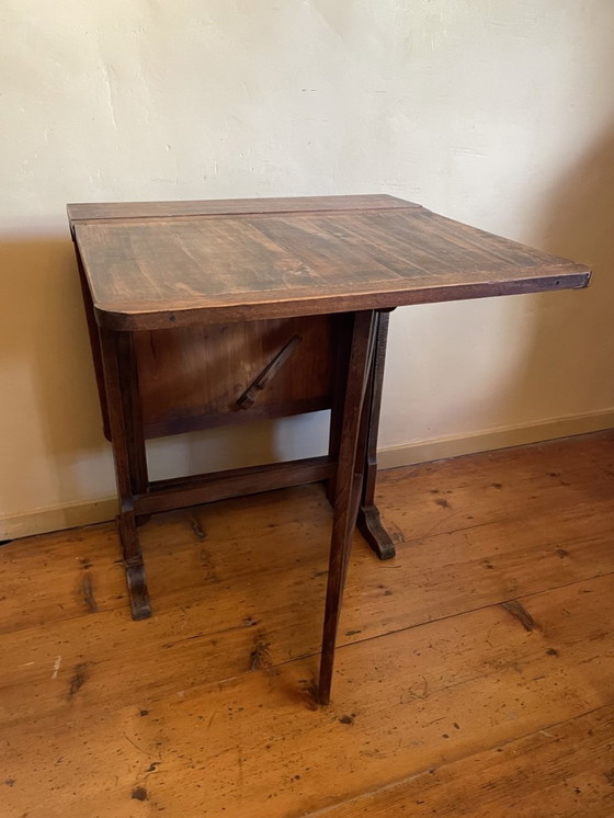 Image 1 of Table Vigneron Folding table French