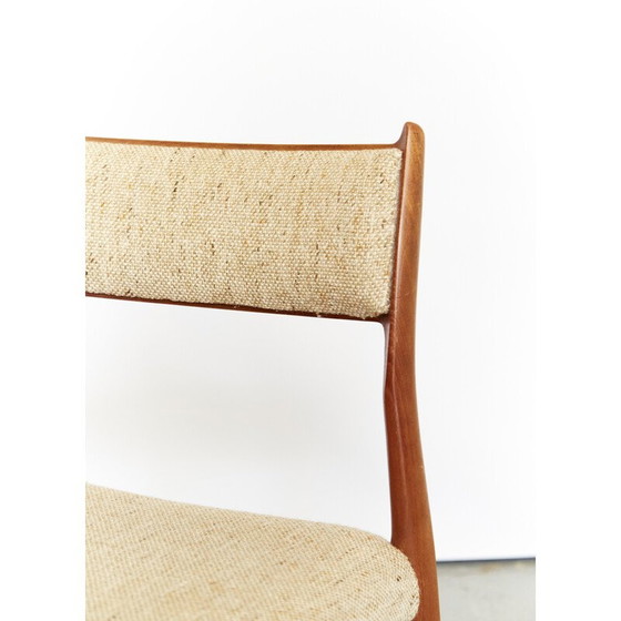 Image 1 of Set of 4 vintage No. 78 teak dining chairs by Niels Otto Møller for J.L. Møllers
