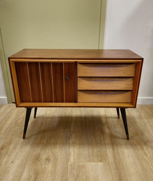 Vintage Compact Dresser Dresser Hall Cupboard Chest of Drawers Cabinet