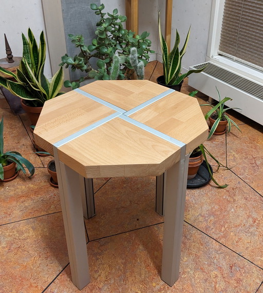 Side table beech wood