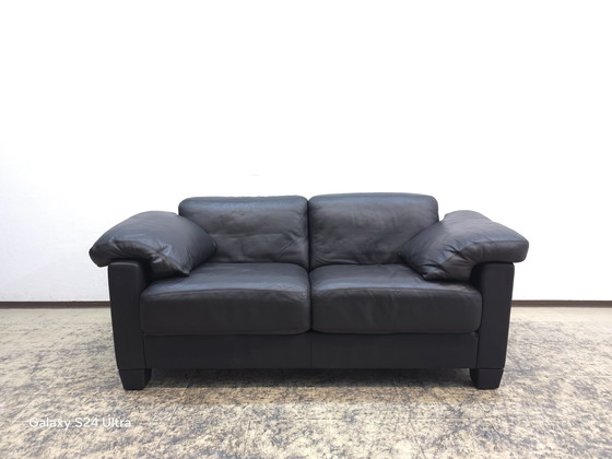 Image 1 of De Sede Ds 17 set set designer sofa leather sofa two-seater three-seater couch sofa