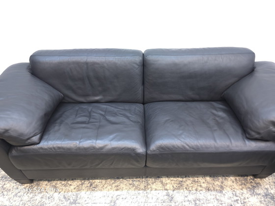 Image 1 of De Sede Ds 17 set set designer sofa leather sofa two-seater three-seater couch sofa